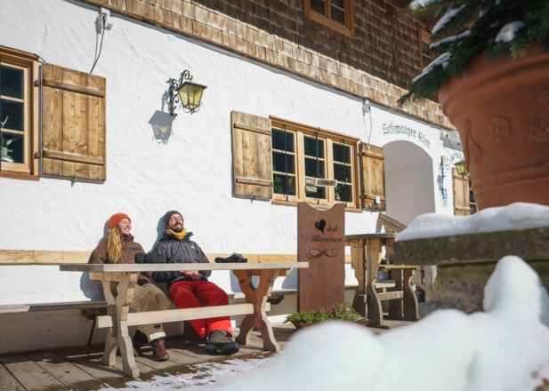 Schwaigeralm im Winter