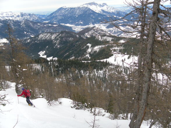 Blick ins Berchtesgadener Land