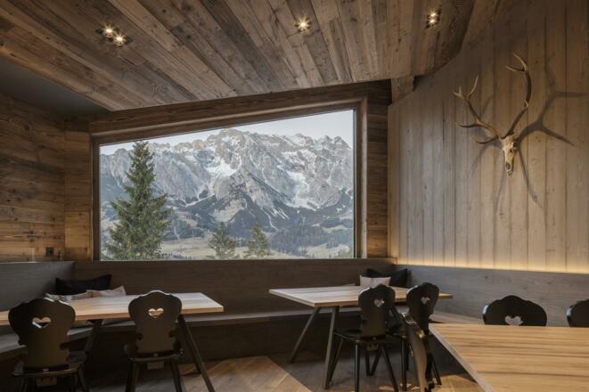 Restaurant mit Hochkönigblick