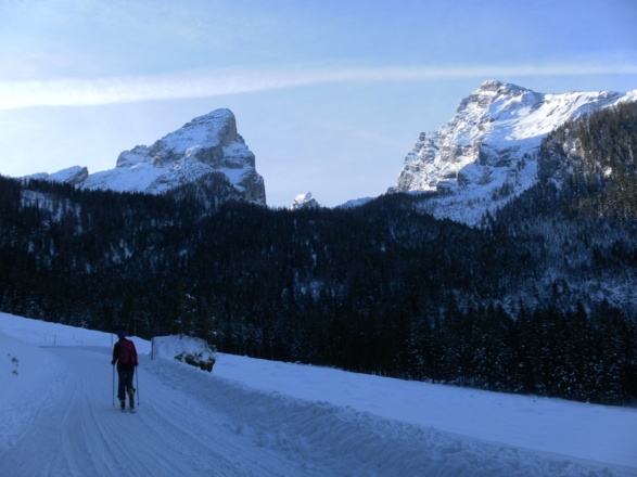 Die beiden Watzmänner und dazwischen die Jungfrau