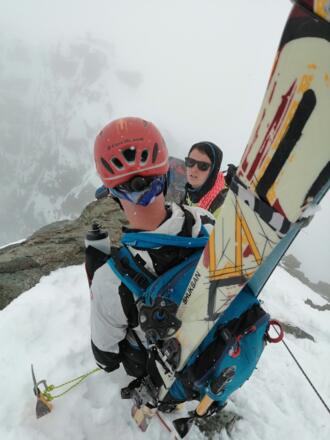 Beim Abstieg vom Großglockner - es staut schon wieder...