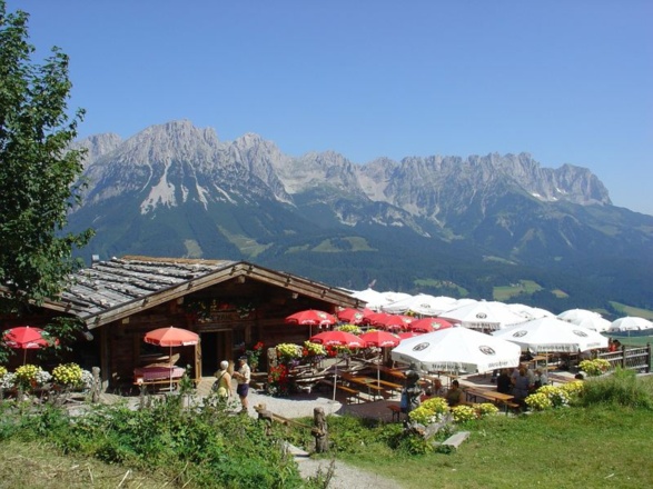 Die Jausenstation Rübezahl-Alm.