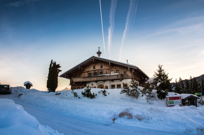 Berggasthof Sattelbauer im Winter