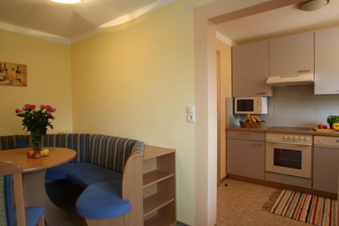 Küche und Sitzecke App. Nina