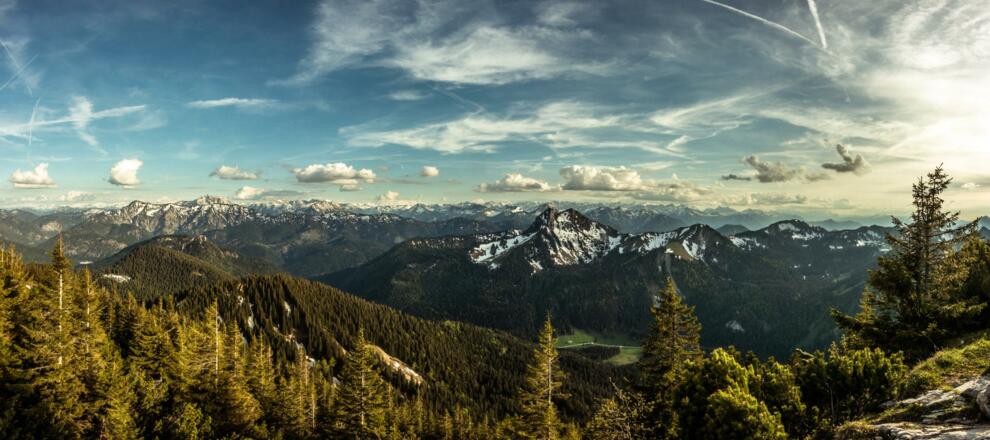 Blauberge, Karwendel und Wetterstein