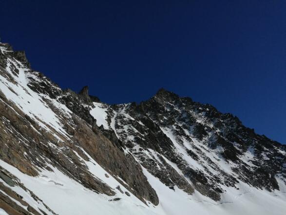 Blick zum Teufelshorn und zum Glockner...