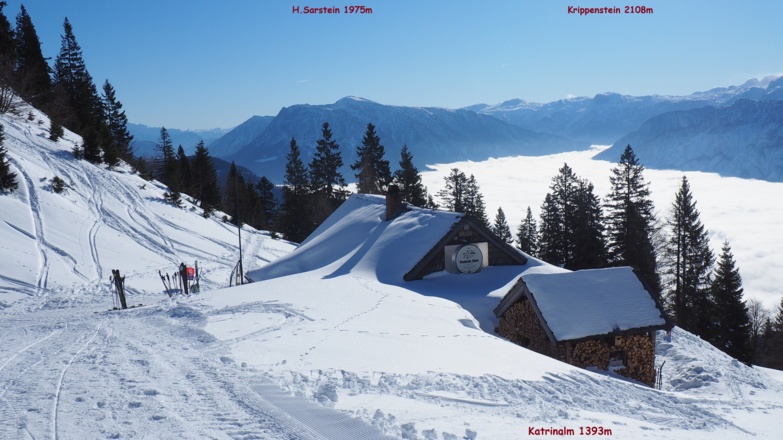 Katrinalm 1393m erreicht