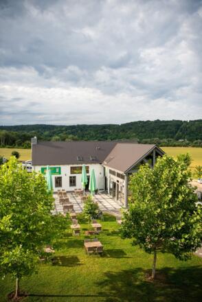 Inselcafe am Campingplatz