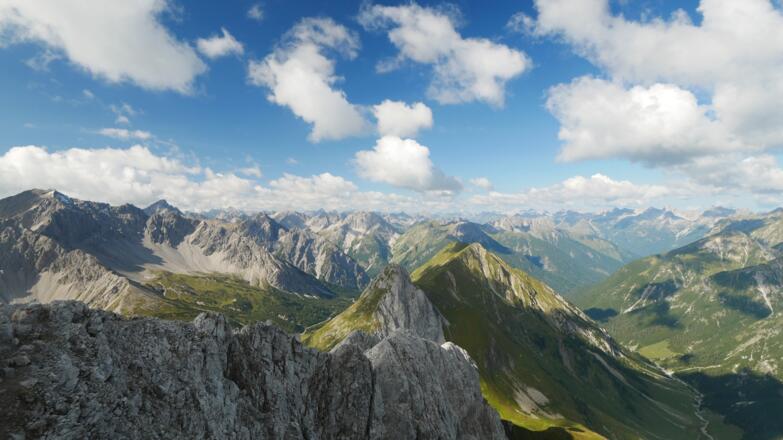 Ausblick vom Maldongrat