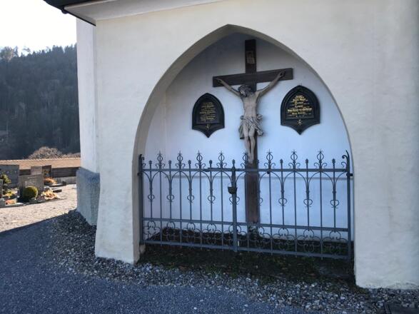 Kirche St. Michael, Rankweil, Grabstätte Franz Ammann