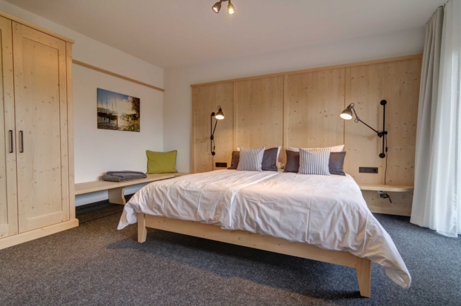 Ferienwohnung Seepromenade Schlafzimmer