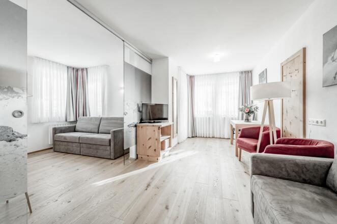 Suite für 4-6 Personen/ Wohnbereich