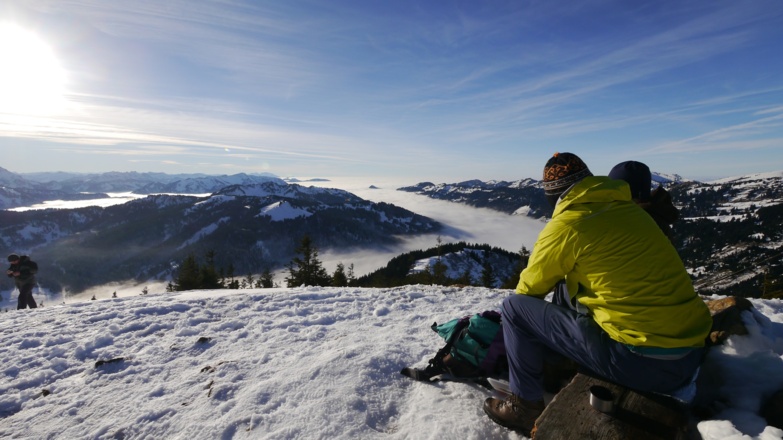 Am Riedberger Horn im Winter