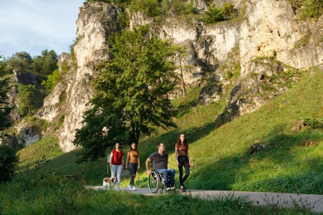 Barrierearmer Wanderweg von Schönhofen nach Loch