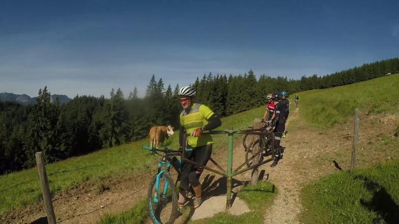 Ankunft Stoißer Alm Checkpoint | Chiemgau King MTB | #RidetobeKini