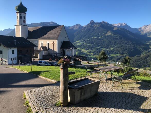 Kirche in Bartholomäberg