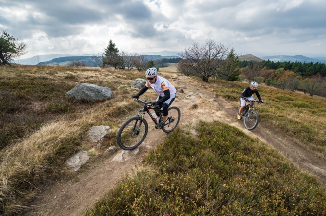 Mountainbiken in der Rhön