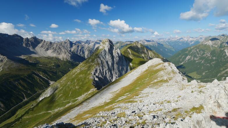 Rückblick zum Steinjöchl