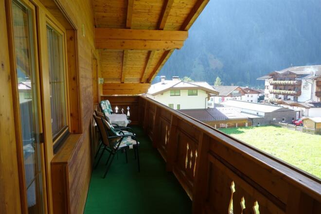 Ferienwohnung 2, Westbalkon