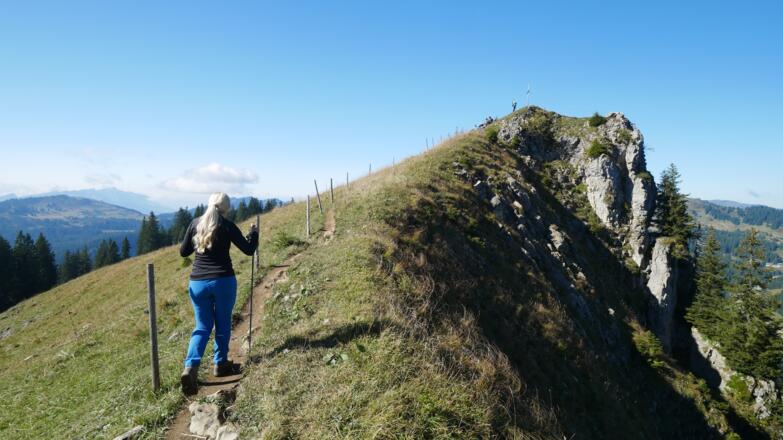 Wanderpfad zum Beslergrat