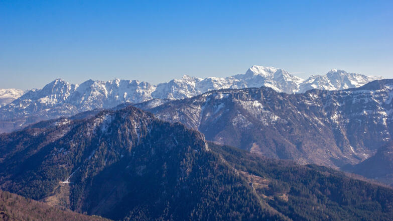 Blick vom Mittagstein aufs Tote Gebirge
