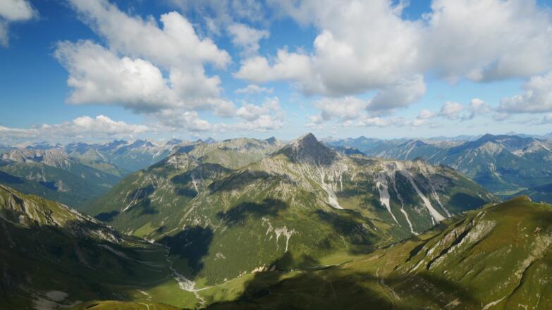 Ausblick vom Maldongrat