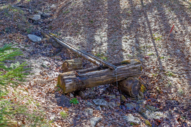 Der "gezimmerte Brunnen"