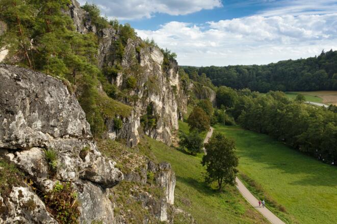 Blick ins Tal der Schwarzen Laber