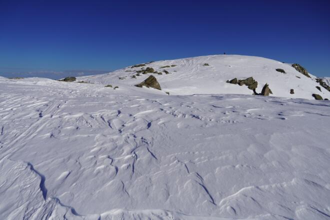 die letzten Meter vor der Torspitze