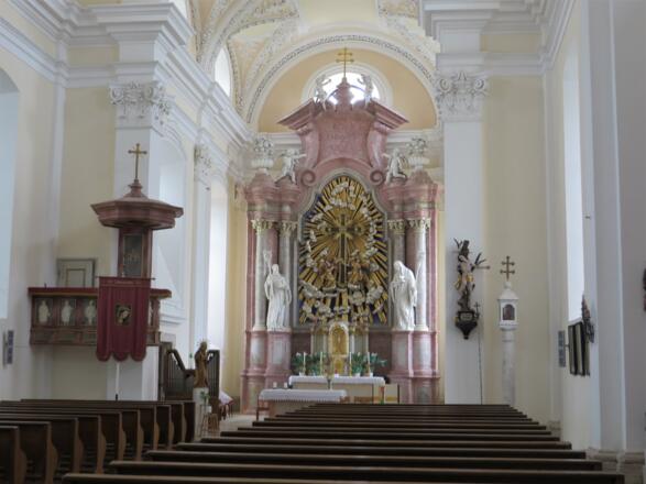 Altar der Kirche von Heiligenkreuz bei Kremsmünster