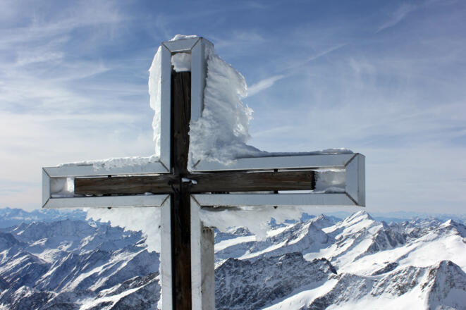 Gipfelkreuz des Großvenedigers