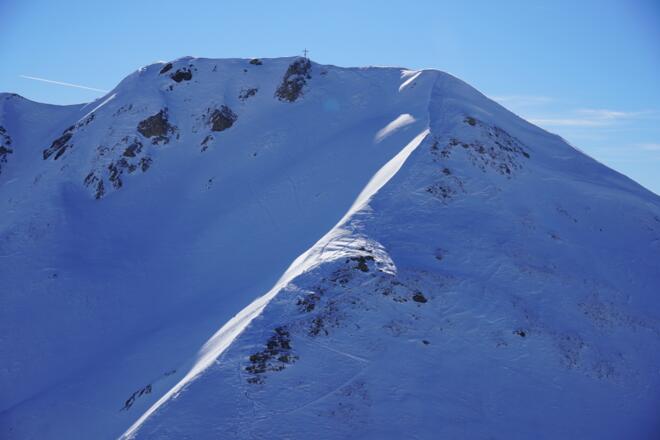 Mölser Sonnenspitze vom Skispitzl