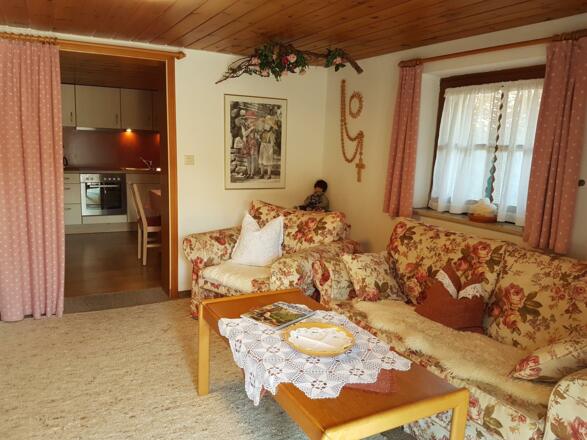 Ferienwohnung Wohnzimmer