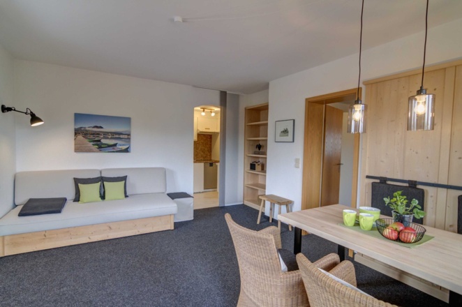 Ferienwohnung Seepromenade Wohnraum