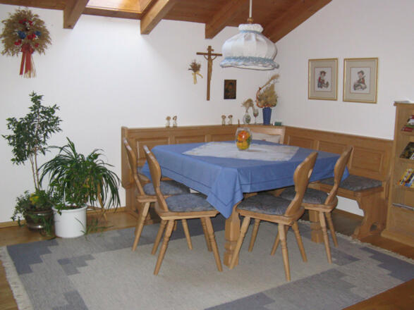 Diele, der Aufenthaltsraum für die fröhliche Runde