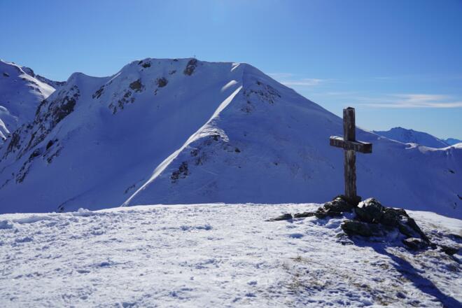 Skispitzl (Hintergrund Mölser Sonnenspitze)