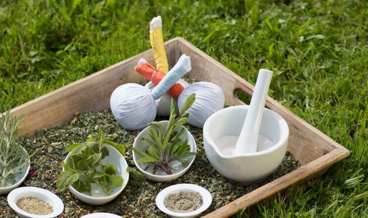 Wellness Kräuterstempel