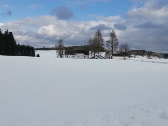 Blick zur Rindlbergkapelle