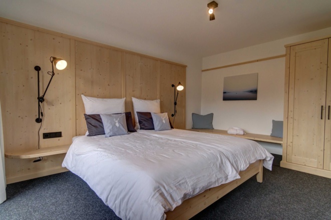Ferienwohnung Wiesseer Bucht Schlafzimmer