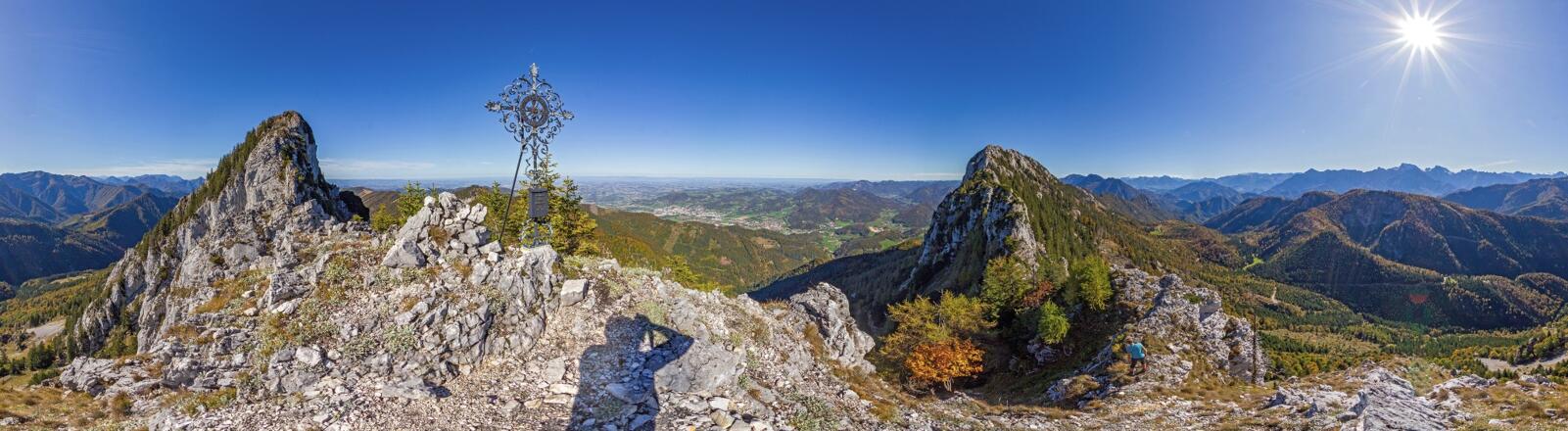360° Panorama von der Törlspitze.