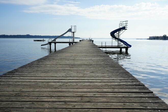 Badeplatz am Chiemseepark Felden