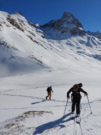Aufstieg vom Stierlochjoch