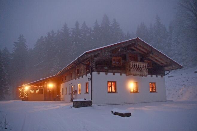 Prellerhaus im Winter