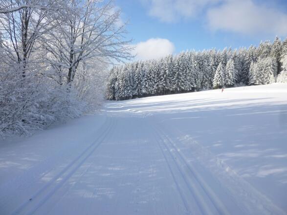 Beginn der Nord-West-Schleife