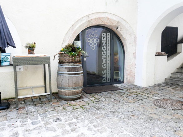 Eingangstür Das Gwiggner