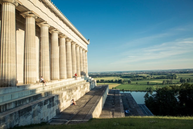 Die Walhalla bei Donaustauf