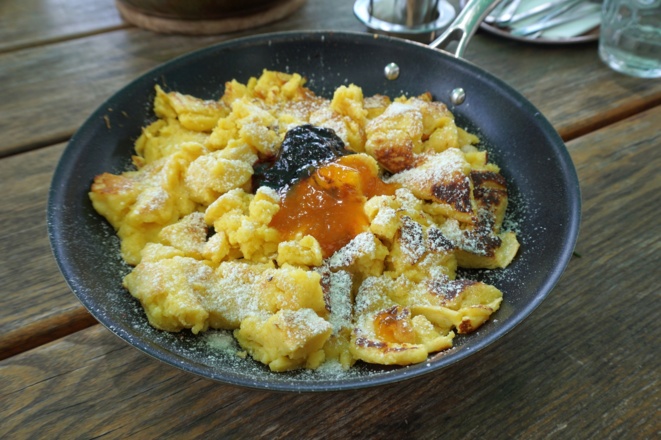 Kaiserschmarrn als Nachspeise