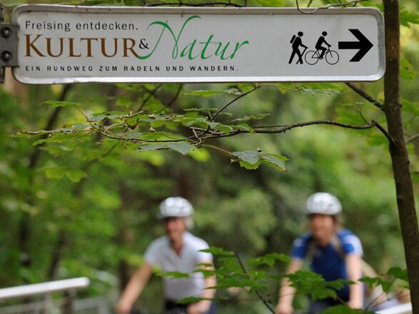 Auf dem Rundweg 'Natur & Kultur in Freising
