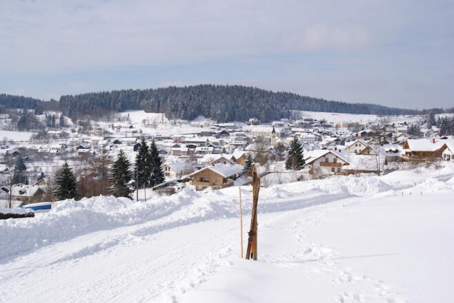 St. Englmar vom Waldrand "Aug ins Land"