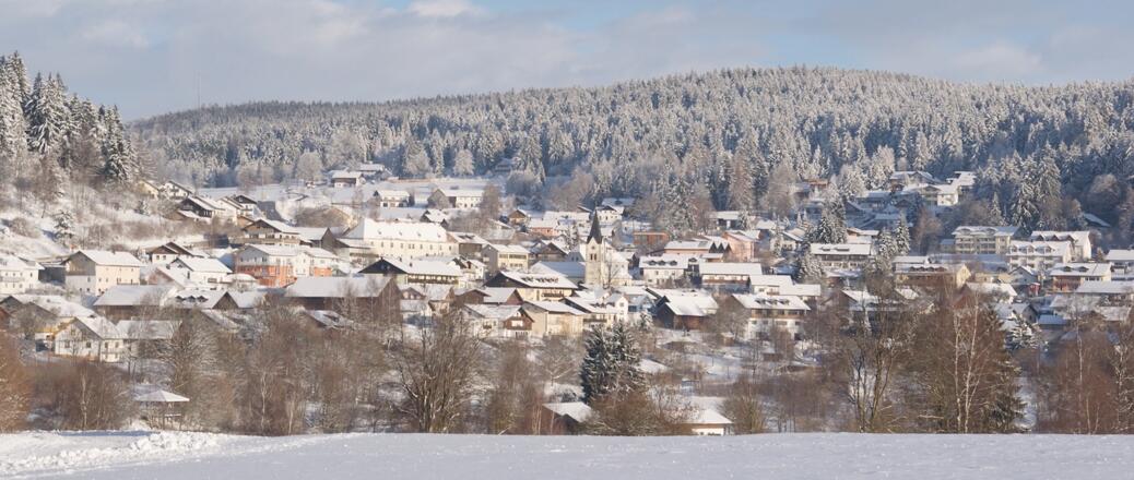 St. Englmar vom Weg nach Hilm